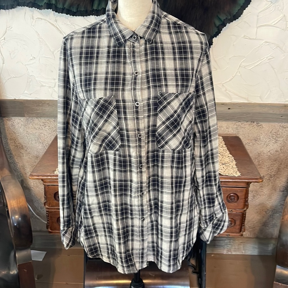 Plaid Shirt by 7 Seven